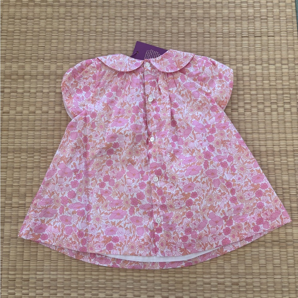 Jacadi Pink Floral Kids Dress - Picture 4 of 4